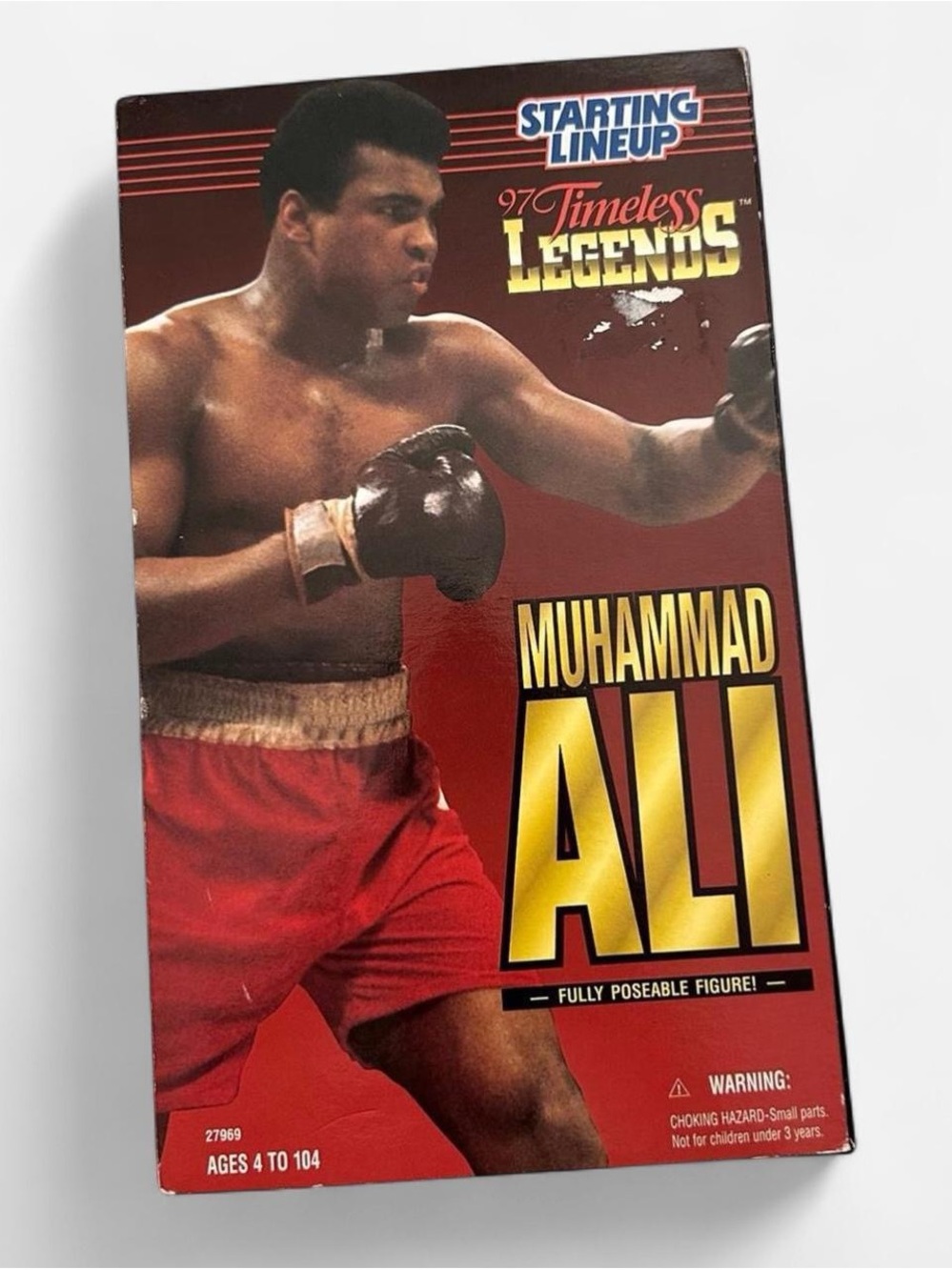 Vintage Starting Lineup Muhammad Ali Action Figure - Black, White, Red